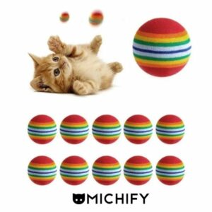 Pelota de Espuma (Pack de 10 Unid.)